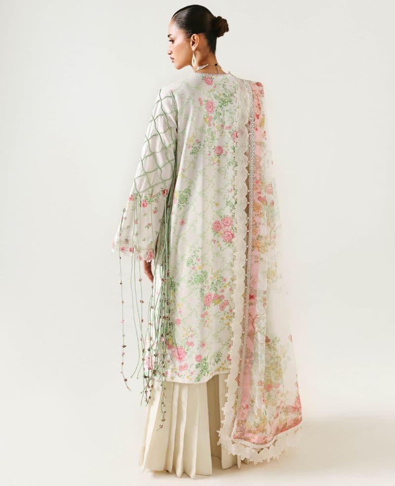 Embroidered Cambric 1 Piece Unstitched Suit