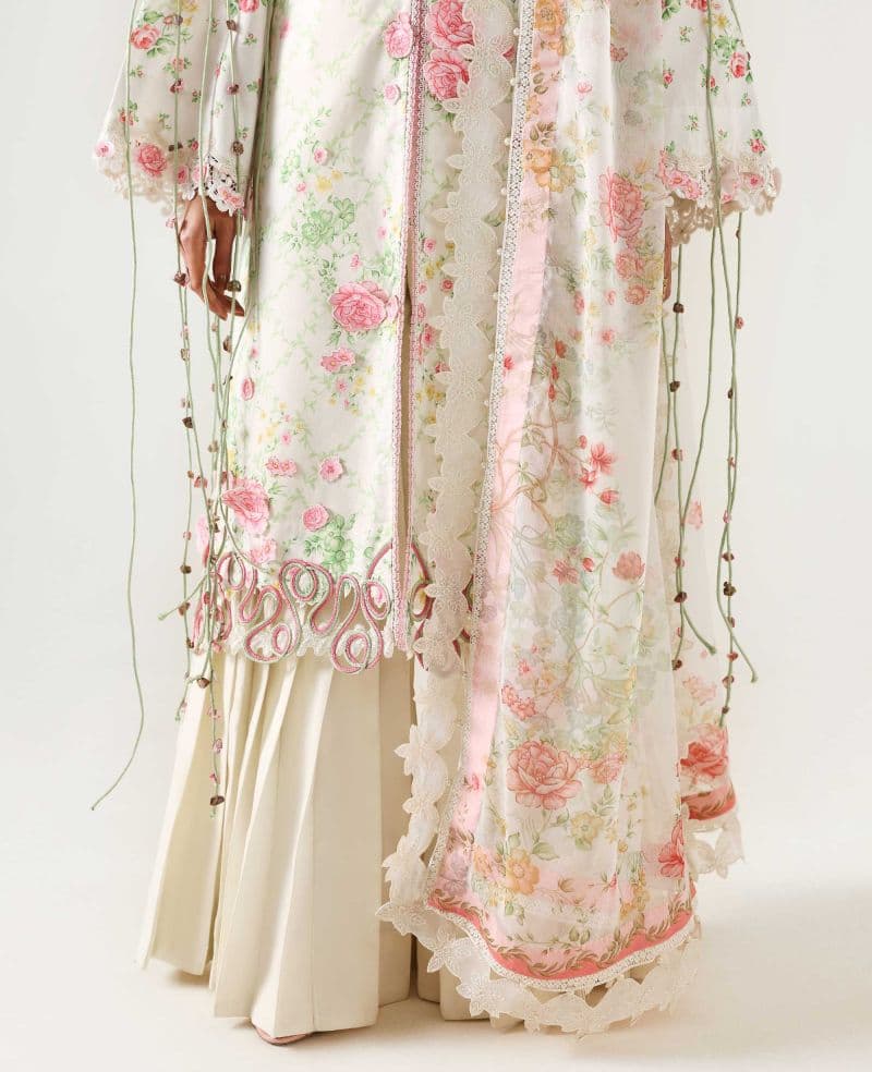 Embroidered Cambric 1 Piece Unstitched Suit