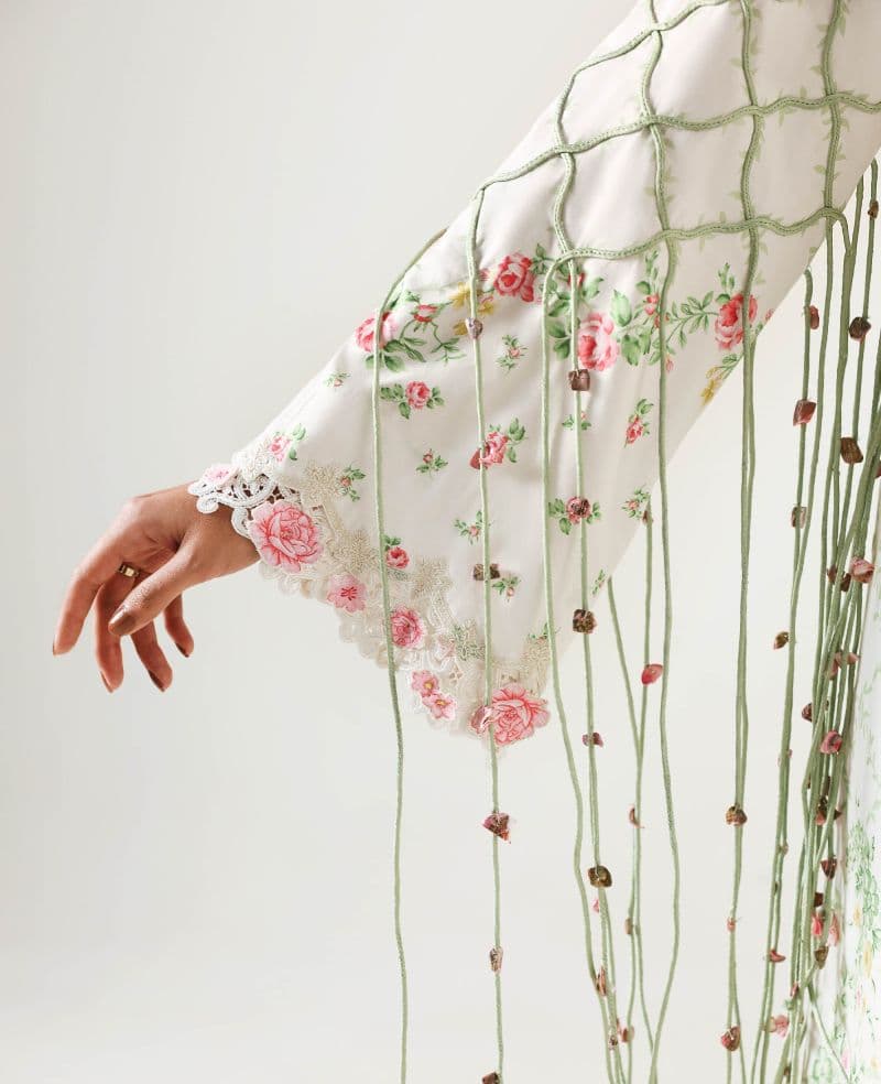 Embroidered Cambric 1 Piece Unstitched Suit