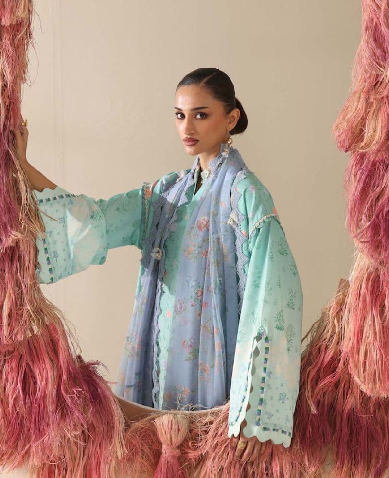 Printed Cambric 1 Piece Unstitched Suit
