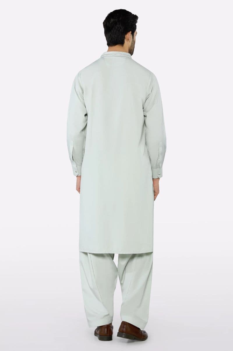 Light Green Wash & Wear Shalwar Kameez
