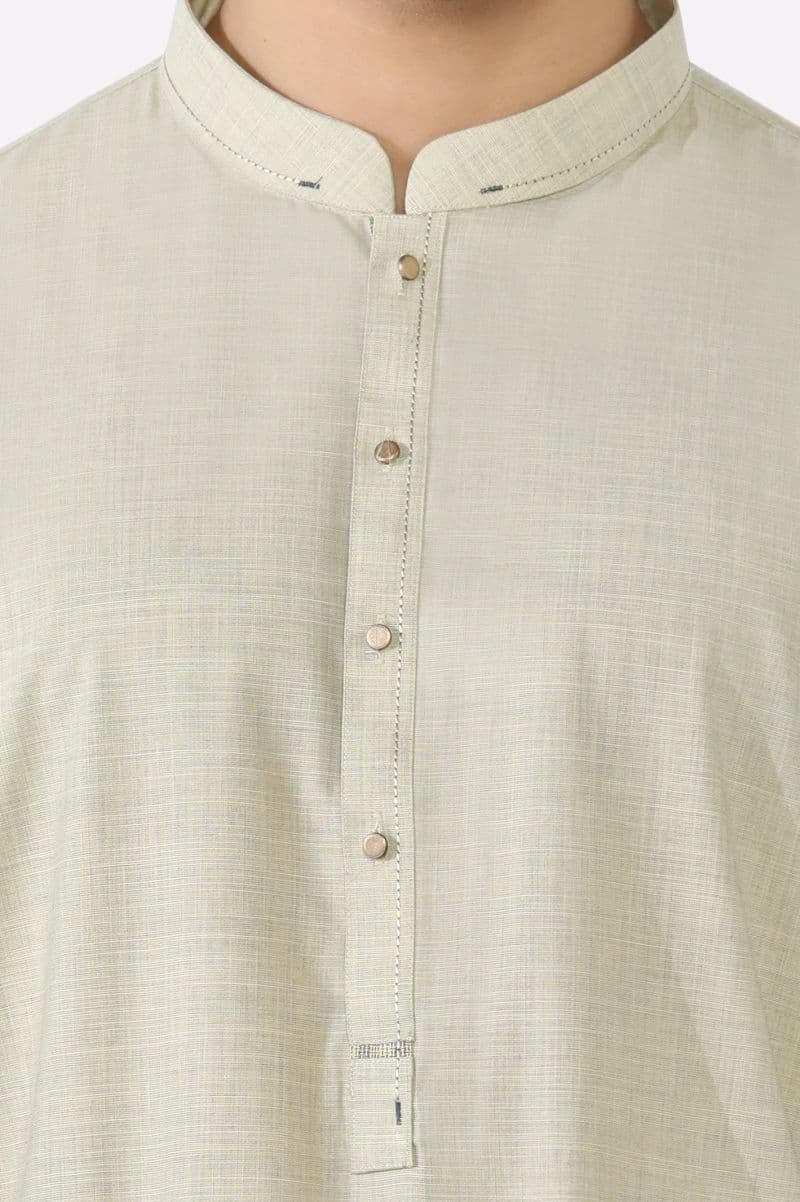 Fawn Wash & Wear Kurta Pajama thumbnail