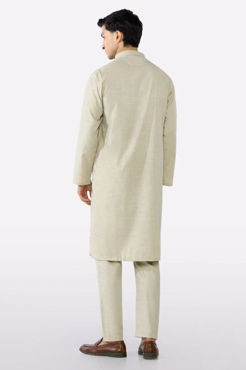 Fawn Wash & Wear Kurta Pajama thumbnail