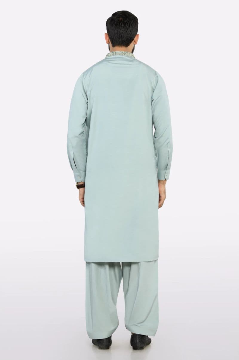 Light Green Wash & Wear Shalwar Kameez