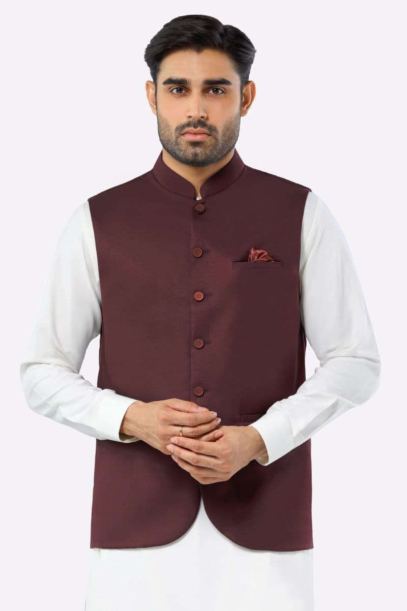 Maroon Waistcoat thumbnail