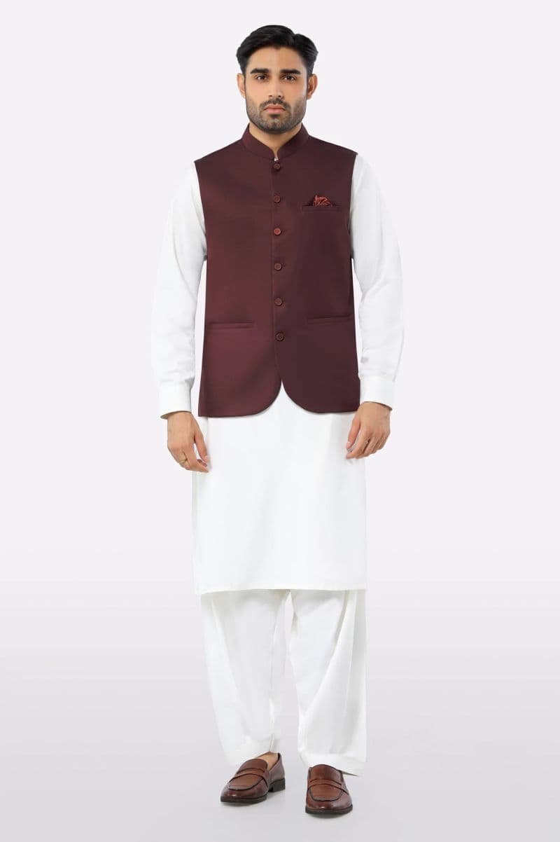 Maroon Waistcoat thumbnail