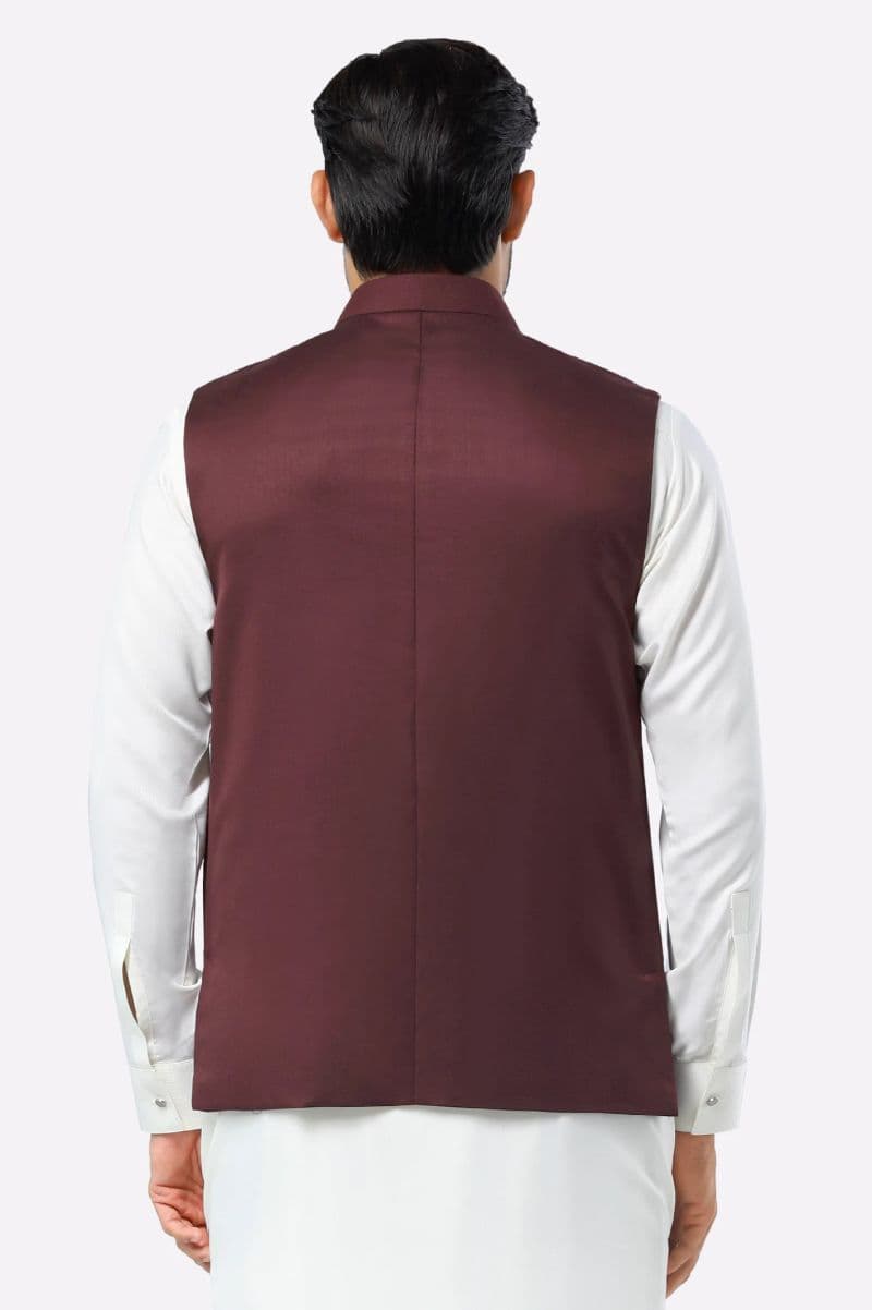 Maroon Waistcoat thumbnail