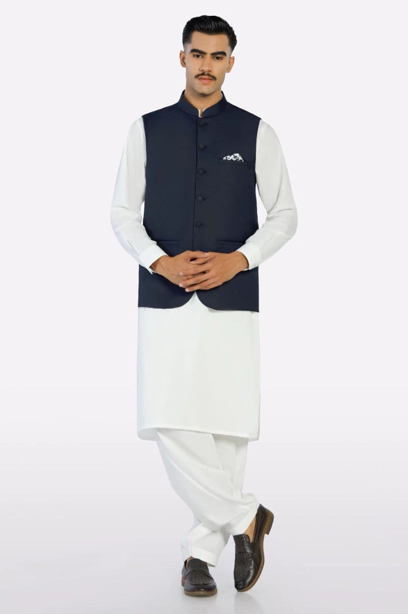 Dark Blue Waistcoat