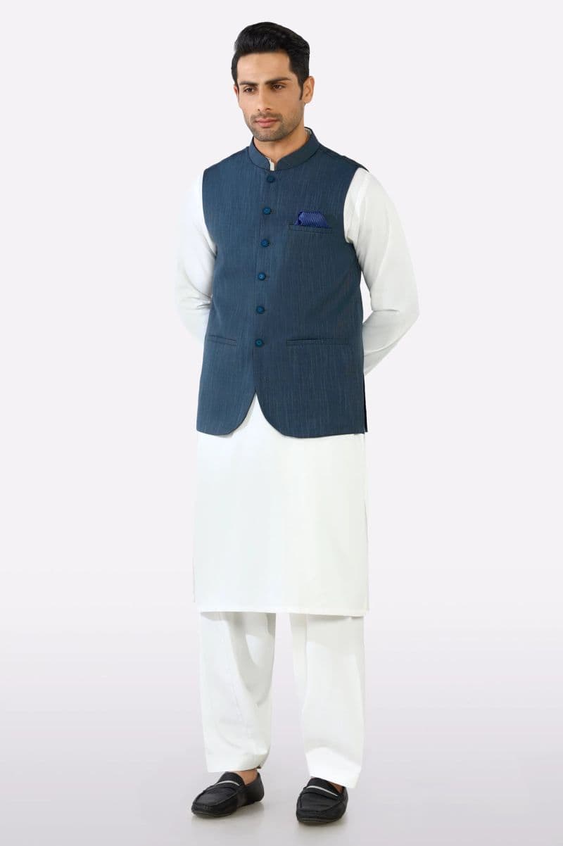 Dark Blue Waistcoat