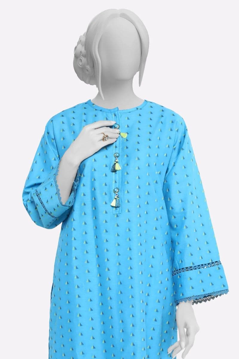 Jacquard Blue Stylised 2PC thumbnail
