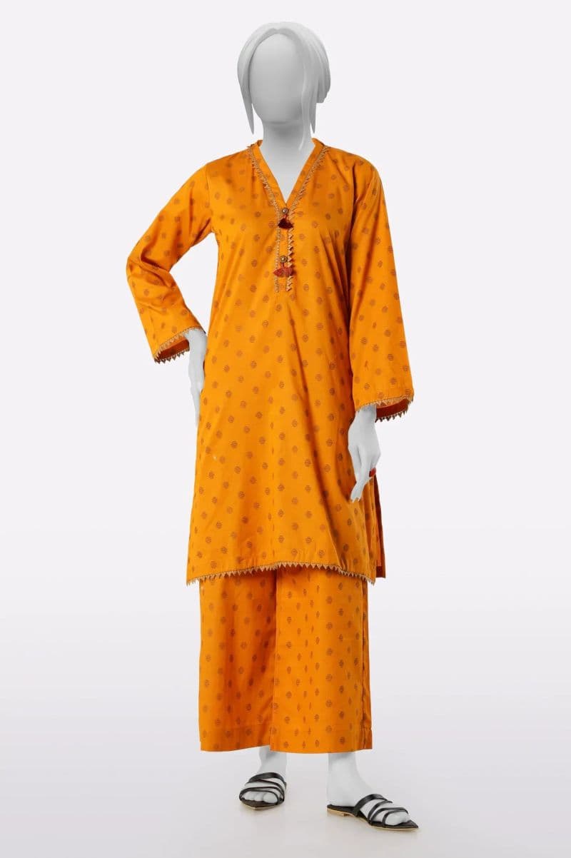 Jacquard Orange Stylised 2PC thumbnail