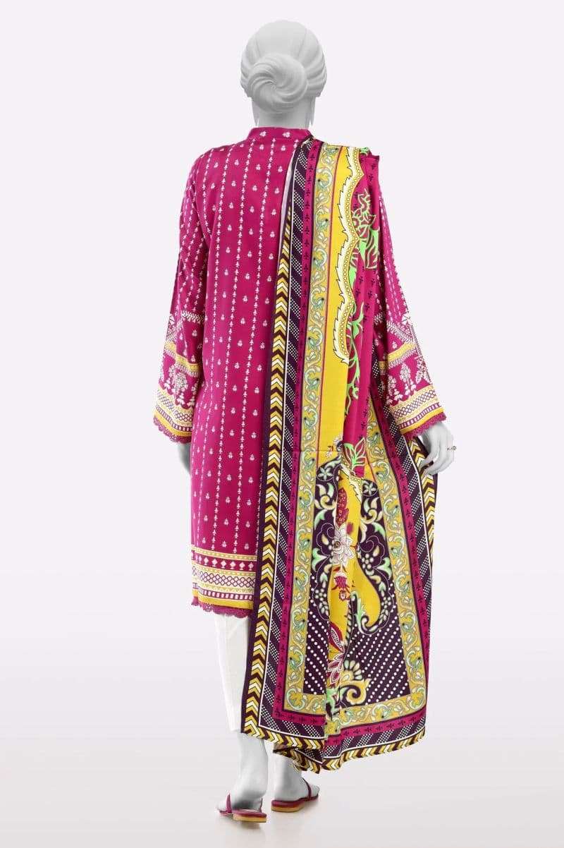 Printed Shirt and Dupatta thumbnail