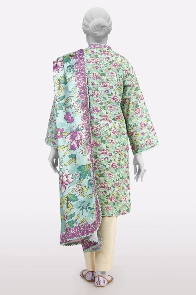 Printed Shirt and Dupatta thumbnail