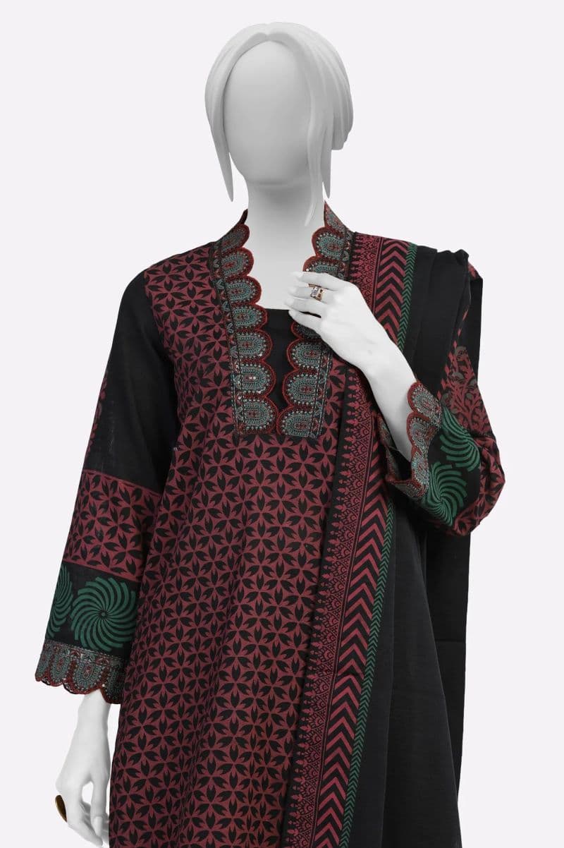 Black Block Printed 3PC thumbnail