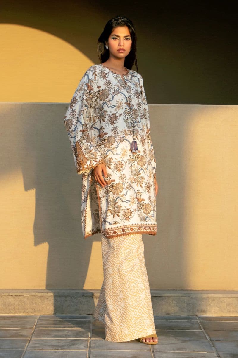 Embroidered Unstitched 2PC