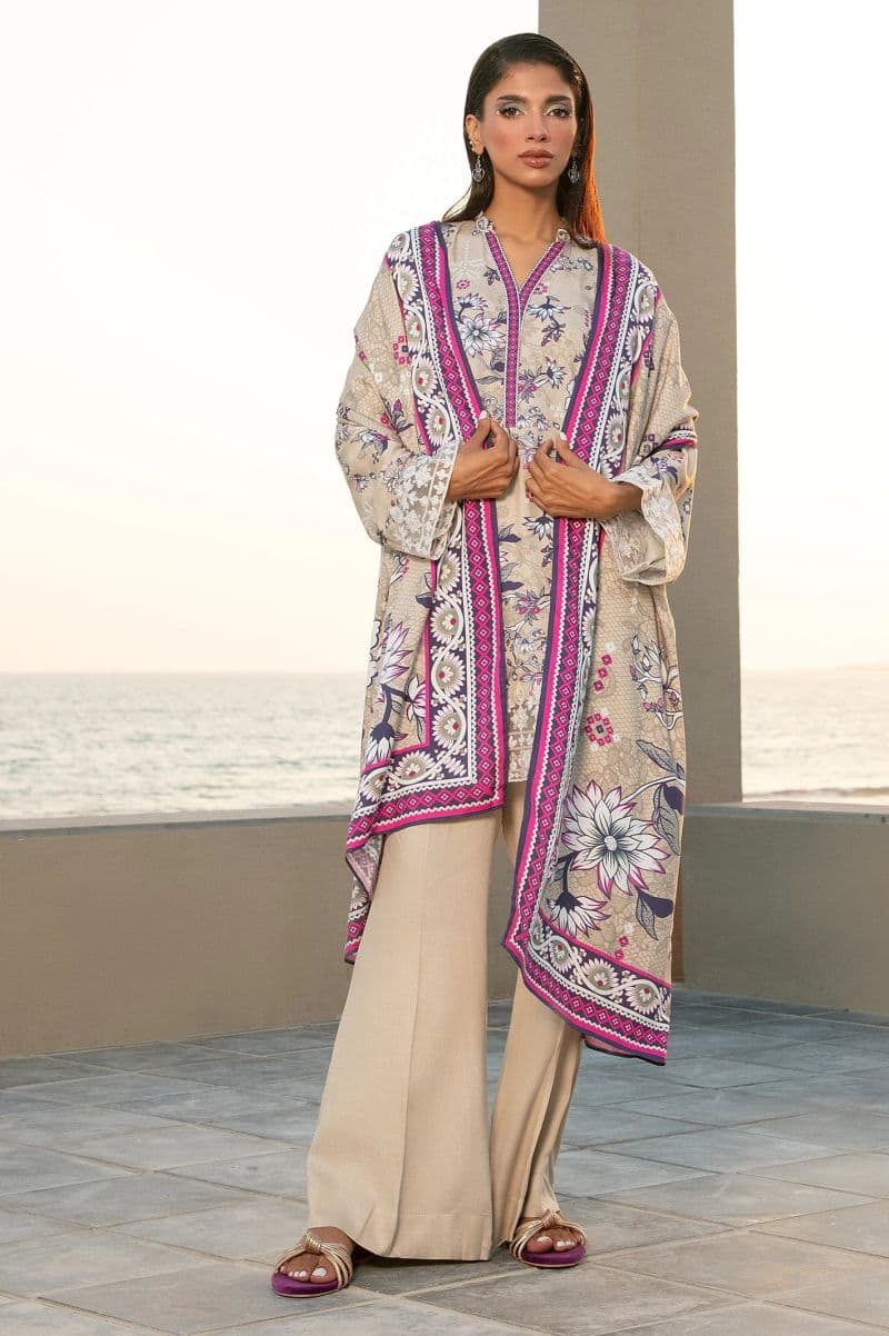 Embroidered Unstitched 3PC