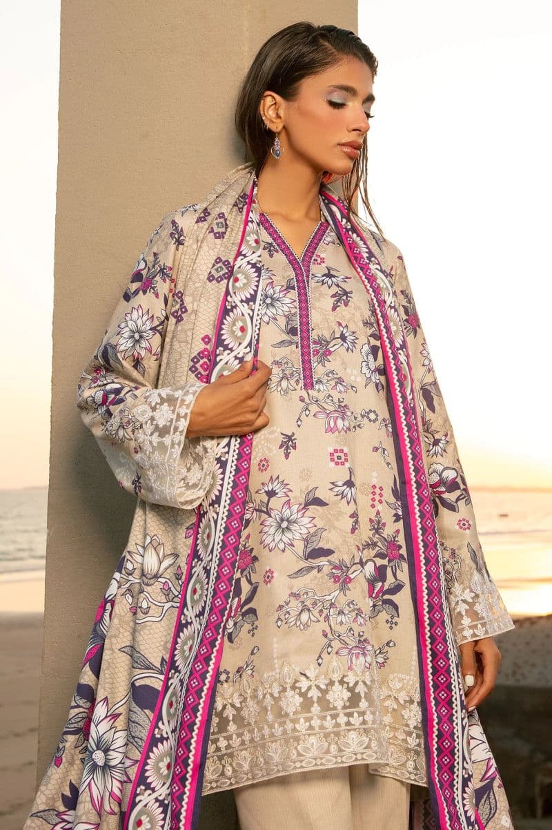 Embroidered Unstitched 3PC