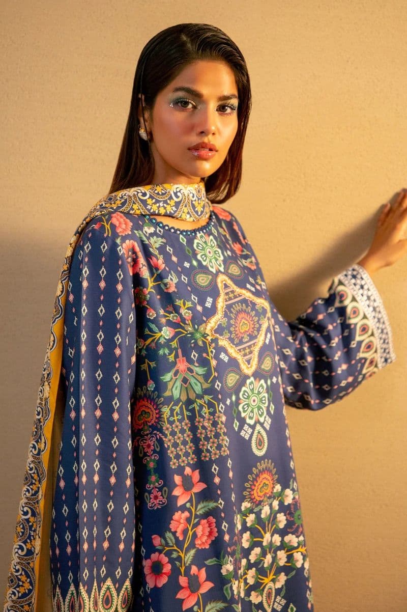 Embroidered Unstitched 3PC