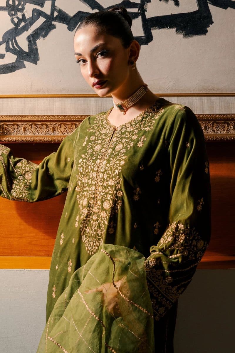 Embroidered Unstitched 3PC
