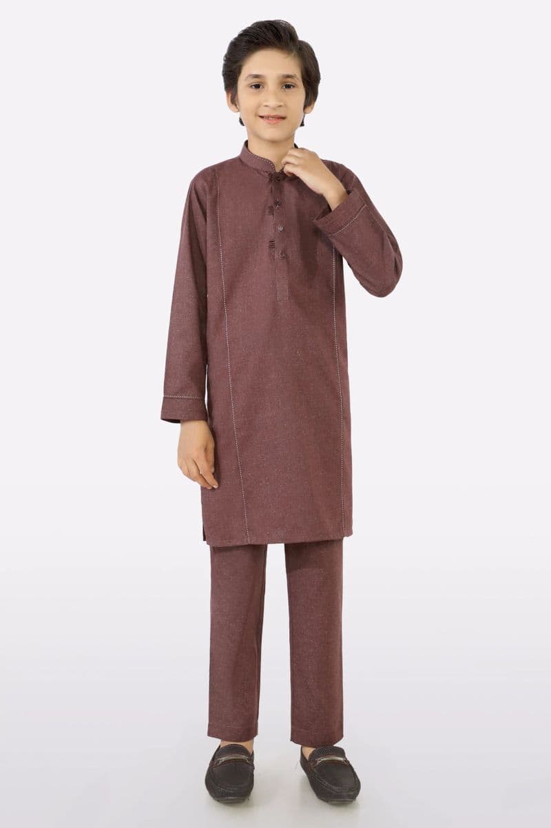 Purple Boys Kurta Pajama