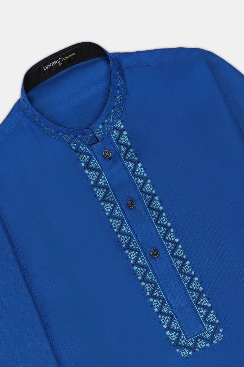 Royal Blue Boys Kurta Pajama