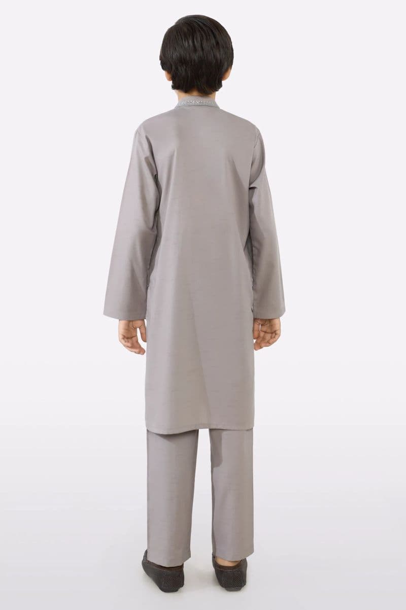 Light Grey Boys Kurta Pajama