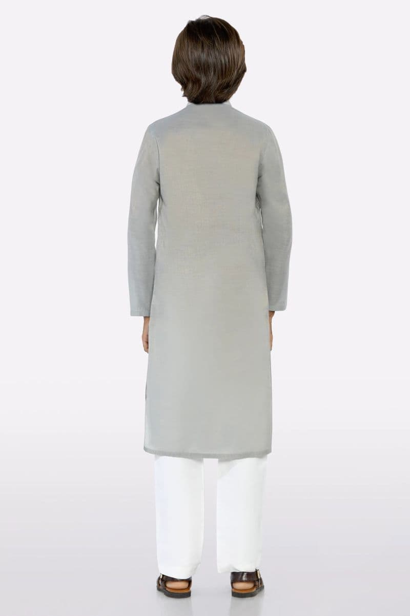 Light Grey Teens Kurta Pajama