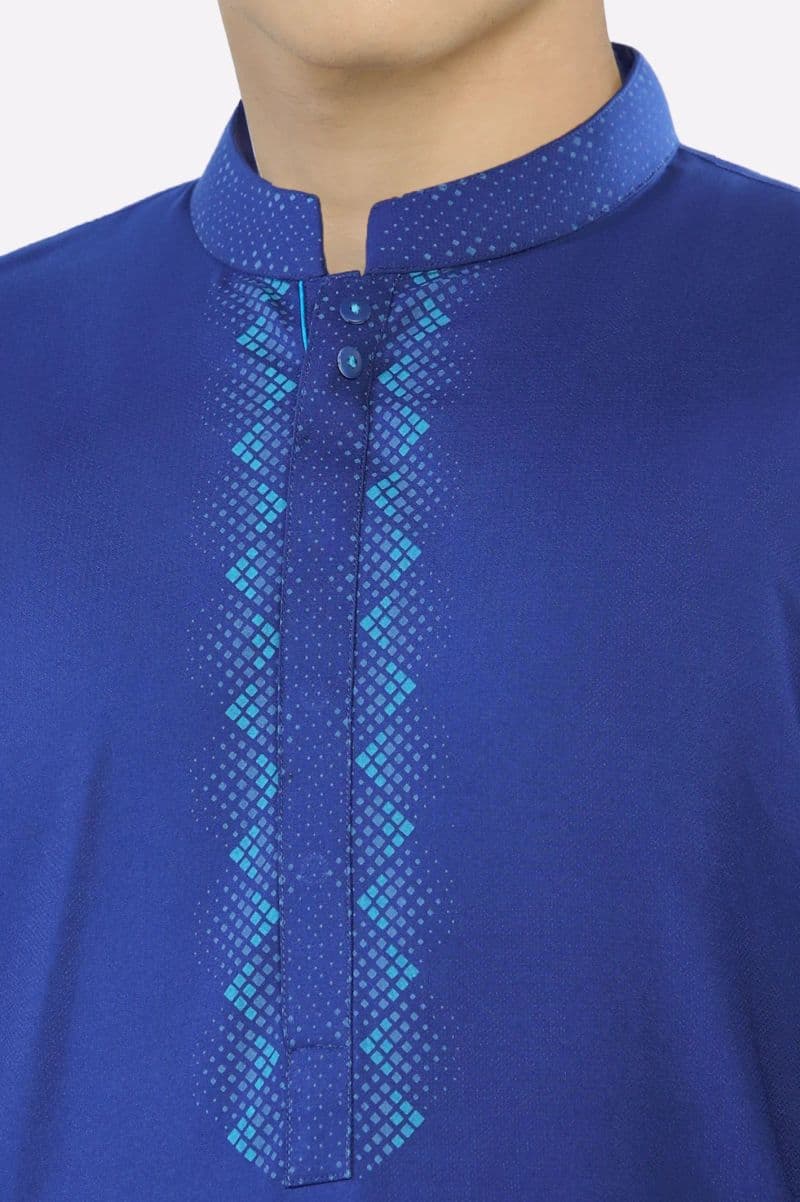 Royal Blue Teens Kurta Pajama