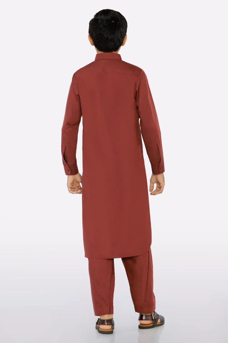 Maroon Teens Kameez Shalwar