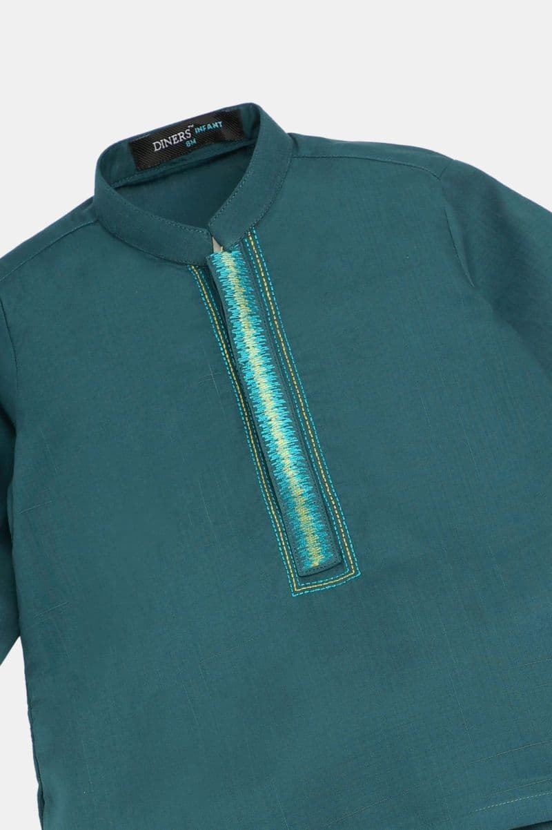 Sea Green Infant Kurta Shalwar thumbnail