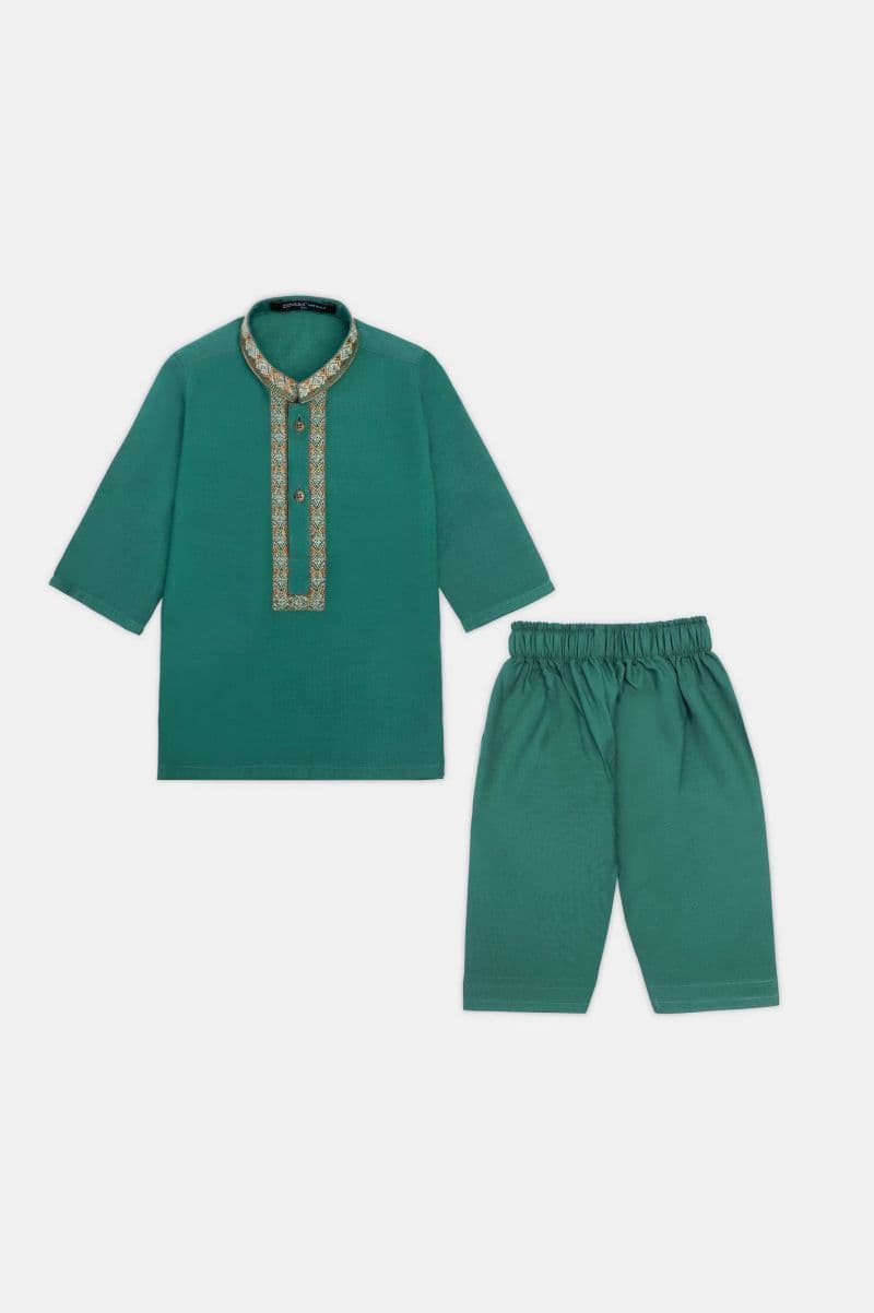 Green Infant Kurta Shalwar