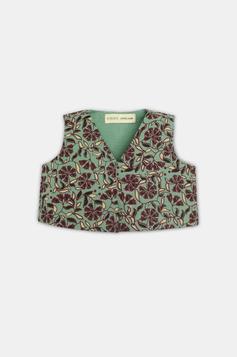 Printed Infant Waistcoat