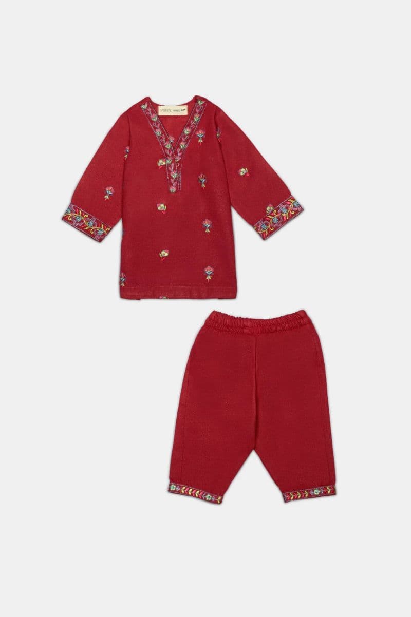 Embroidered Infant 2PC
