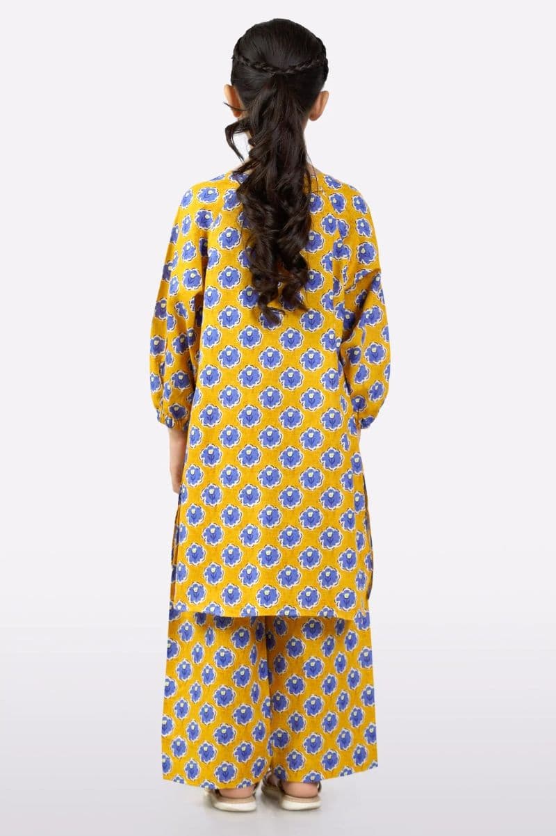 Yellow Printed Girls 2PC thumbnail