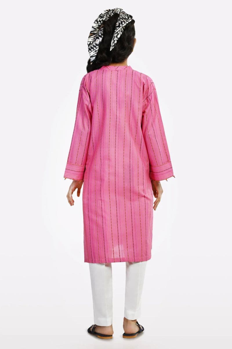 Pink Stylised Teens Kurti thumbnail