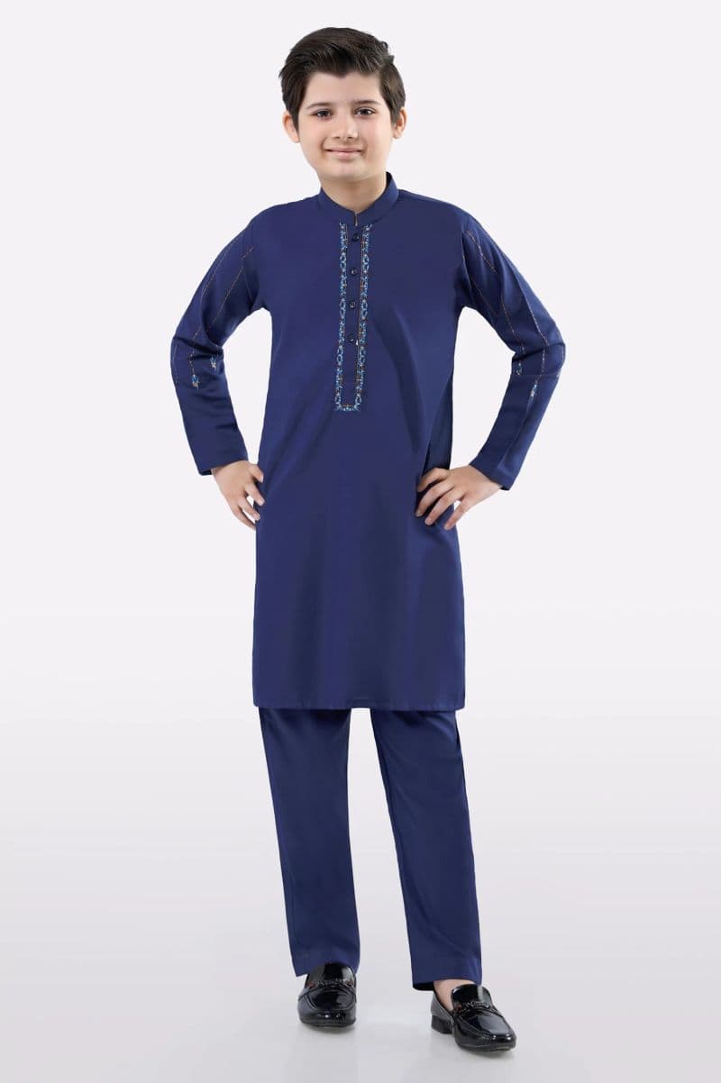 Blue Boys Kurta Pajama thumbnail