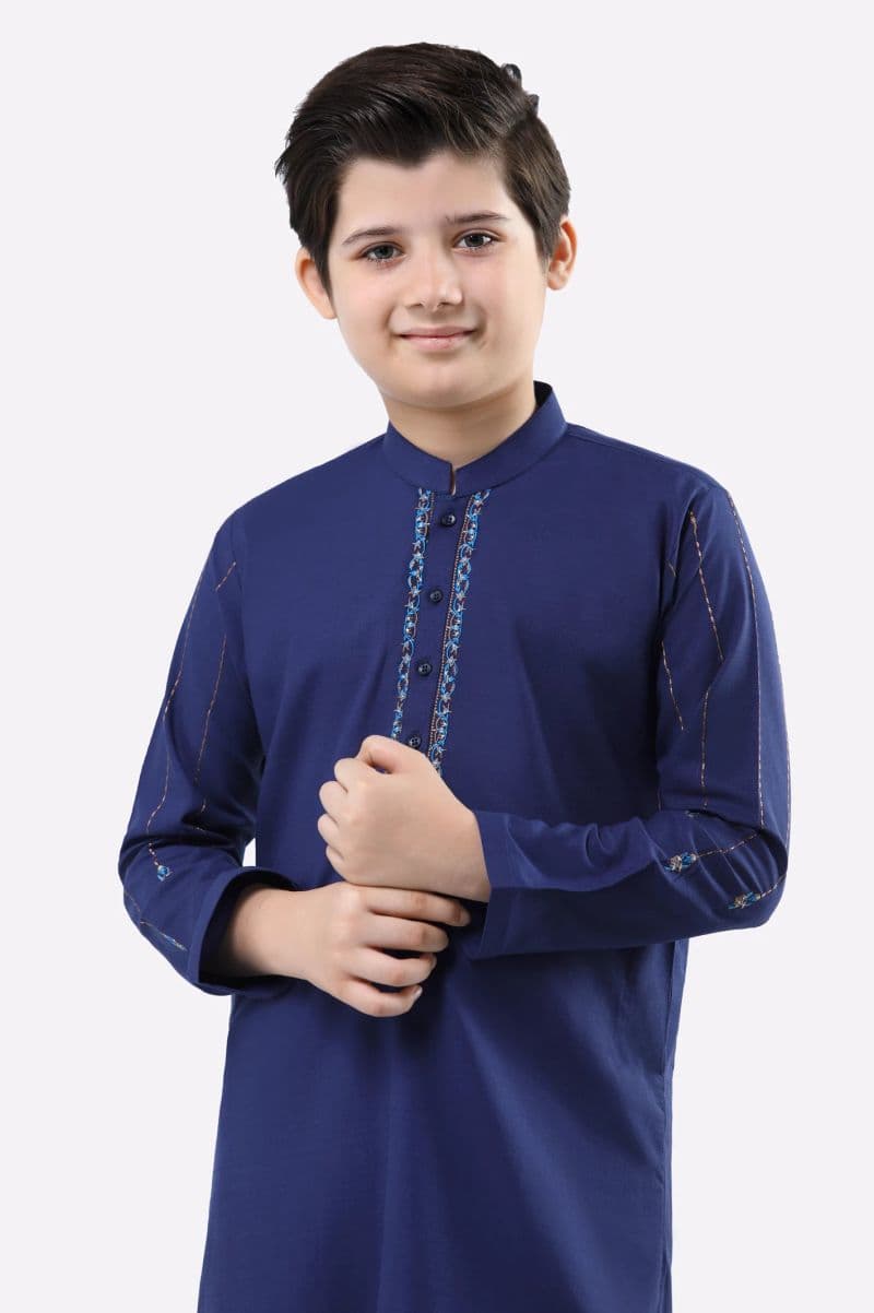 Blue Boys Kurta Pajama thumbnail