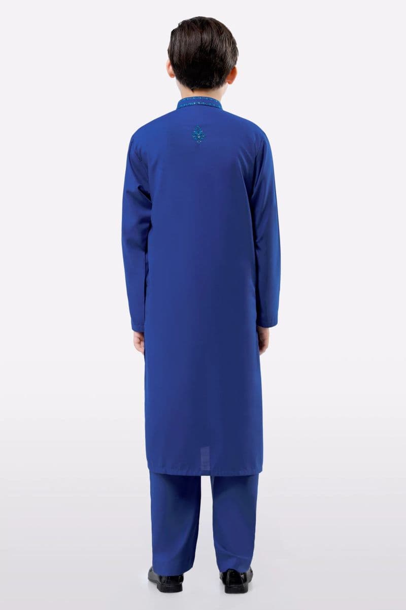 Royal Blue Teens Kurta Pajama