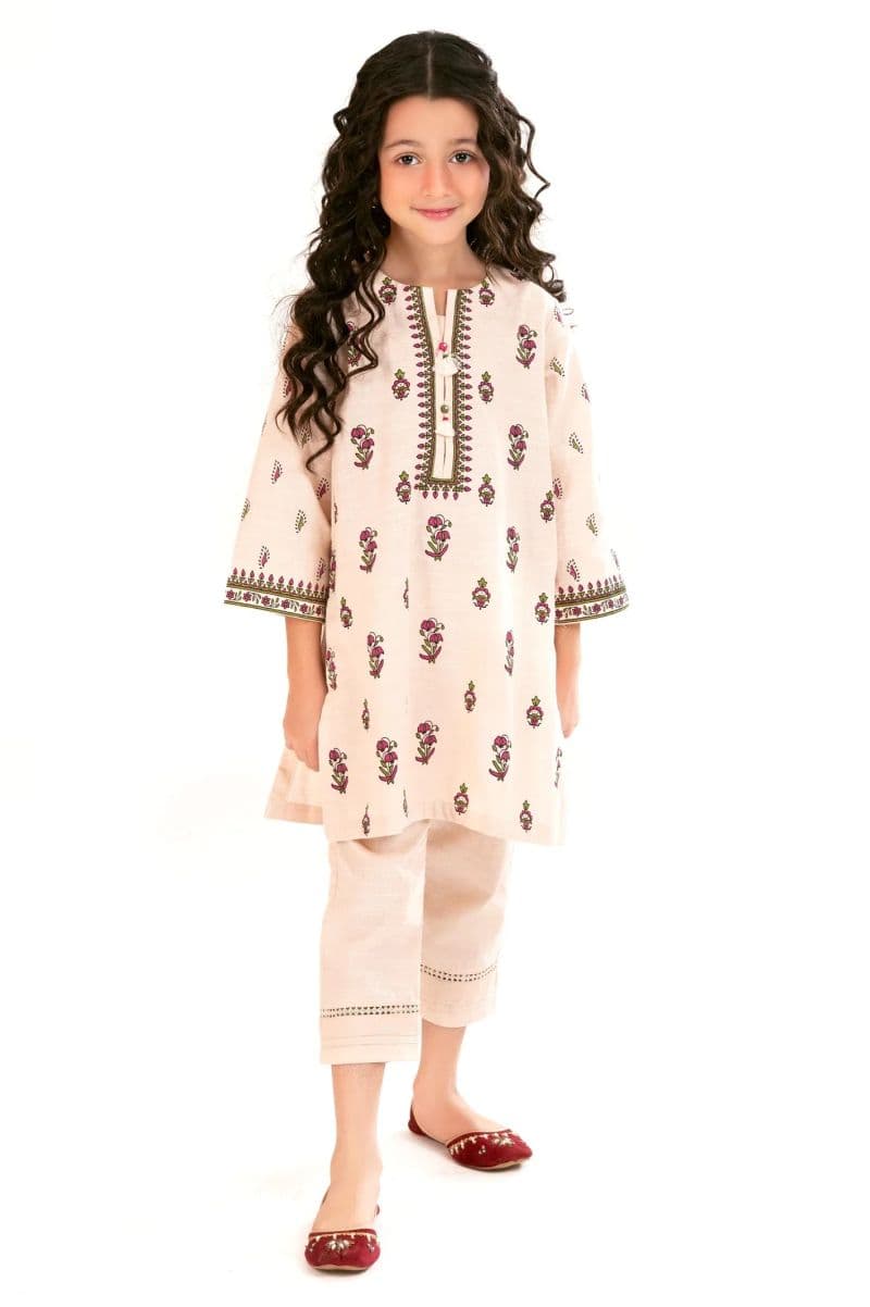 Khaddar Printed Girls 2PC