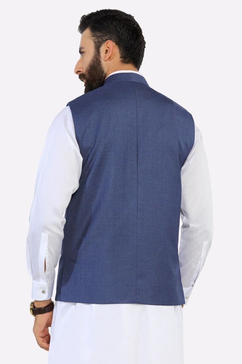 Royal Blue Waistcoat thumbnail