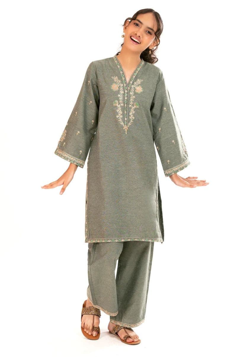 Embroidered Teens 2PC