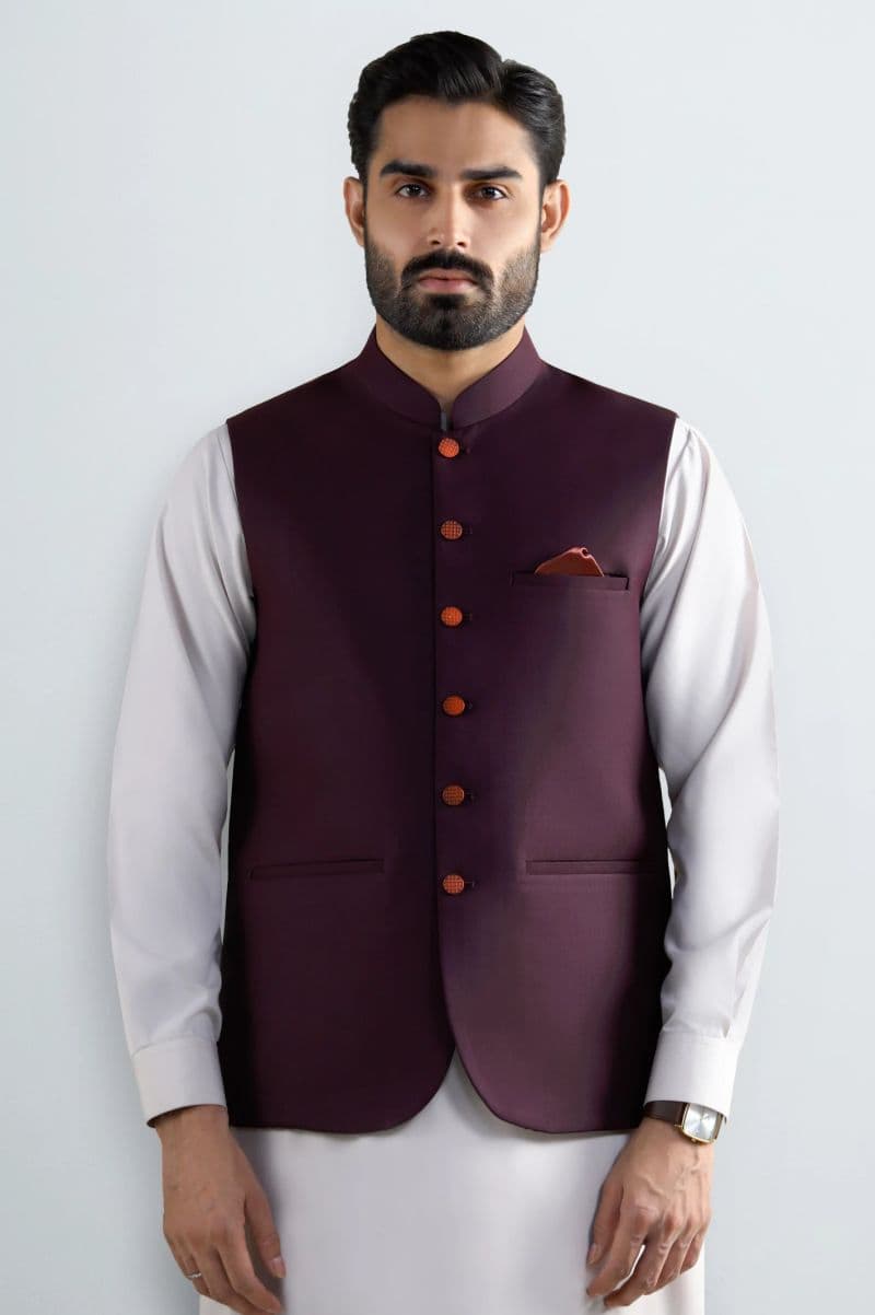 Maroon Waistcoat thumbnail