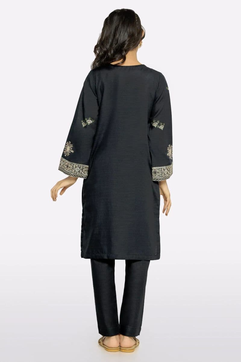 Black Embroidered Teens 2PC thumbnail