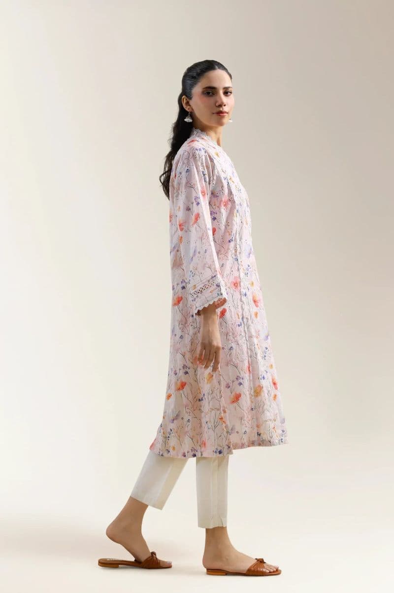 Women's Multi-Color Embroidered Kurti thumbnail