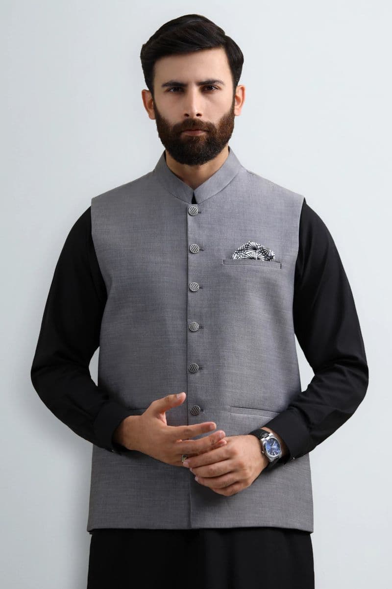 Light Grey Waistcoat