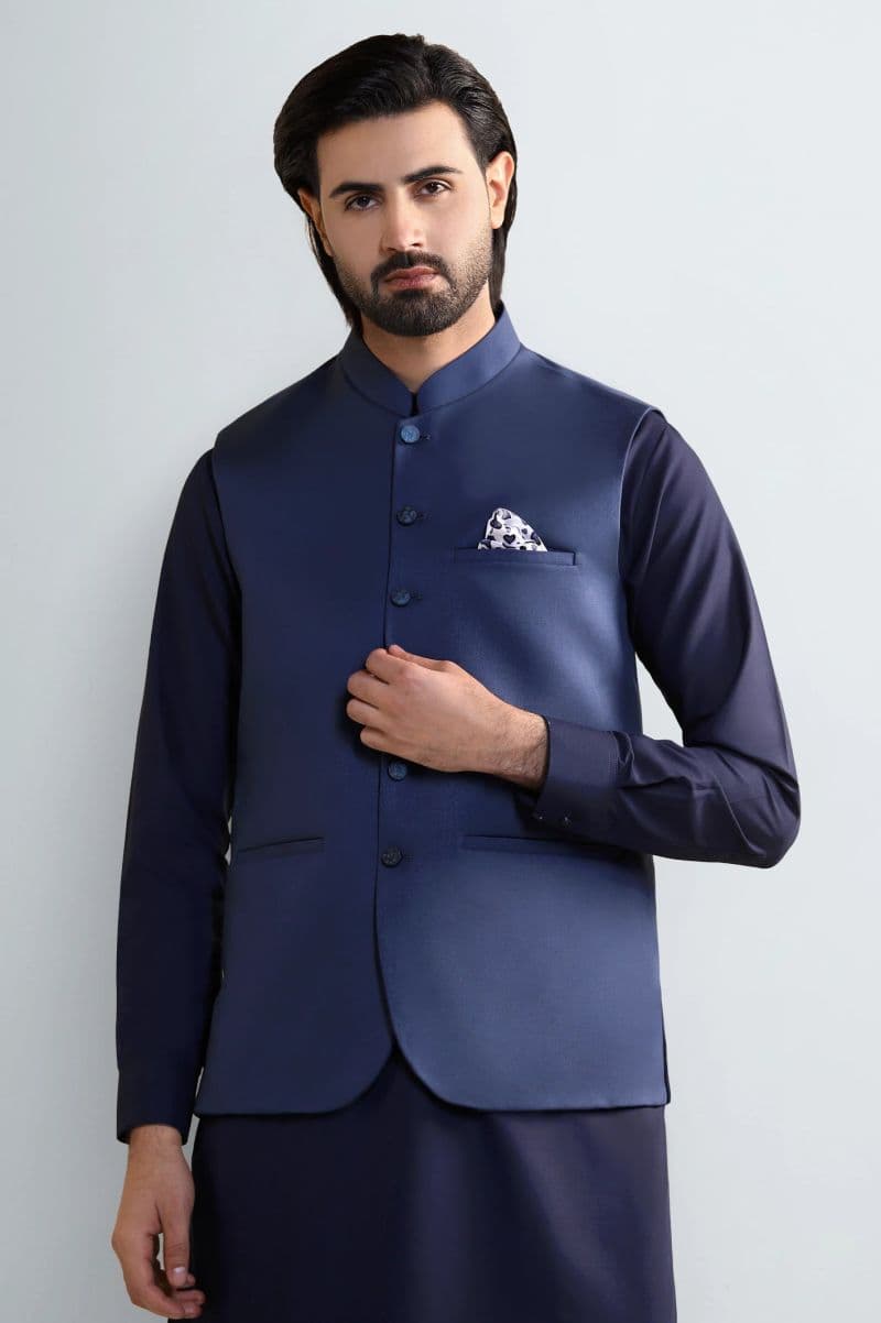 Blue Waistcoat