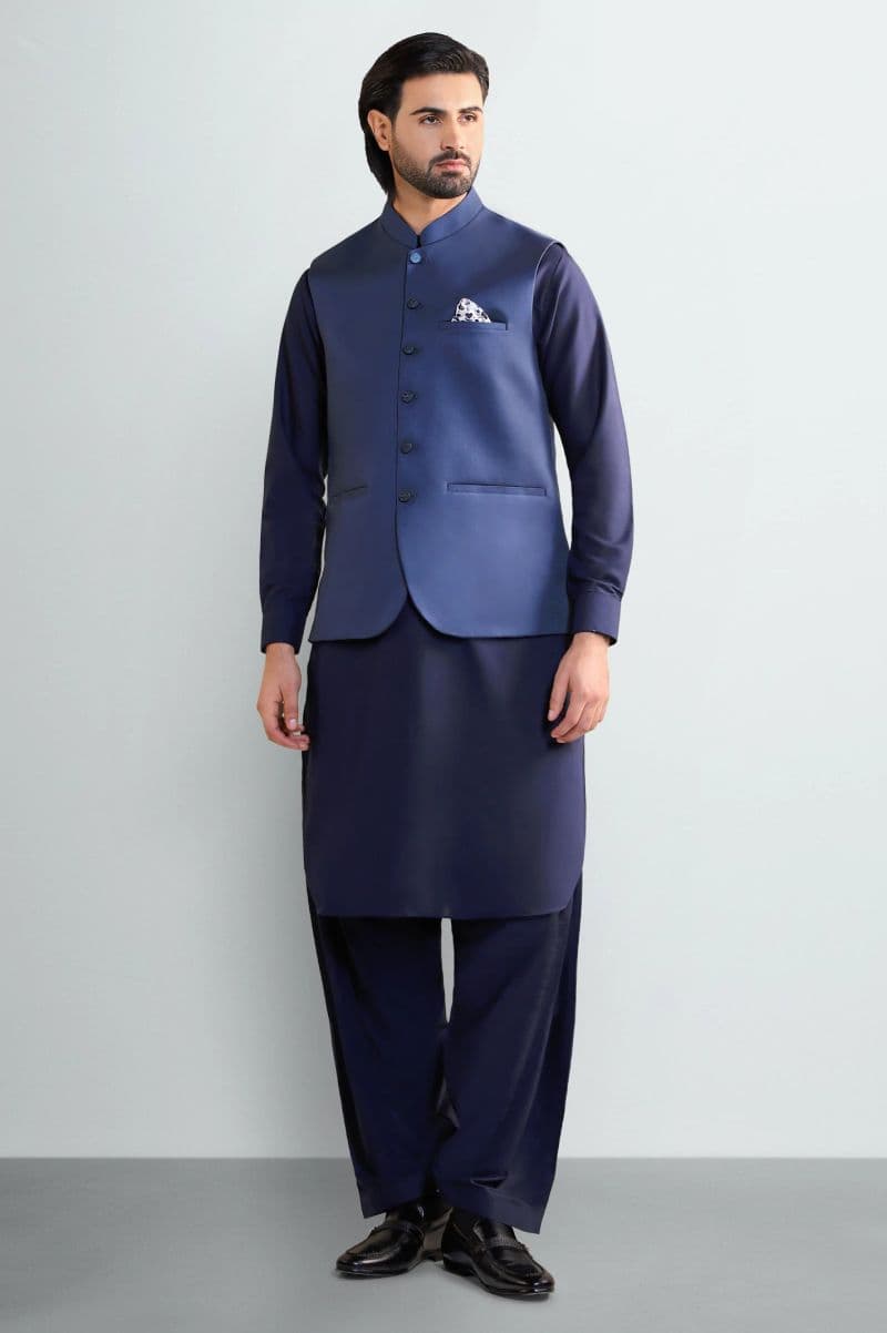 Blue Waistcoat
