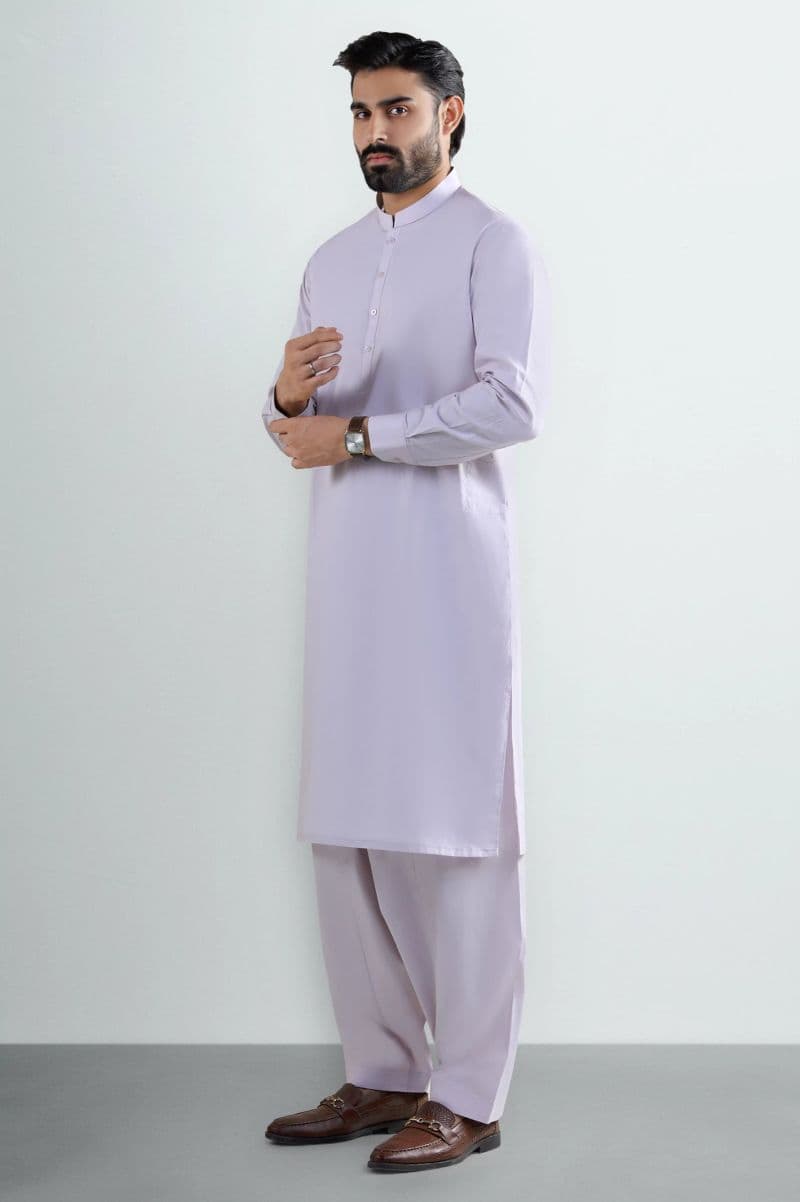Light Pink Cotton Shalwar Kameez