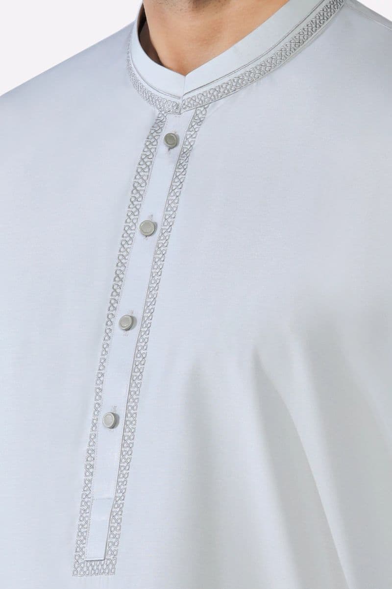 Light Grey Boski Shalwar Kameez