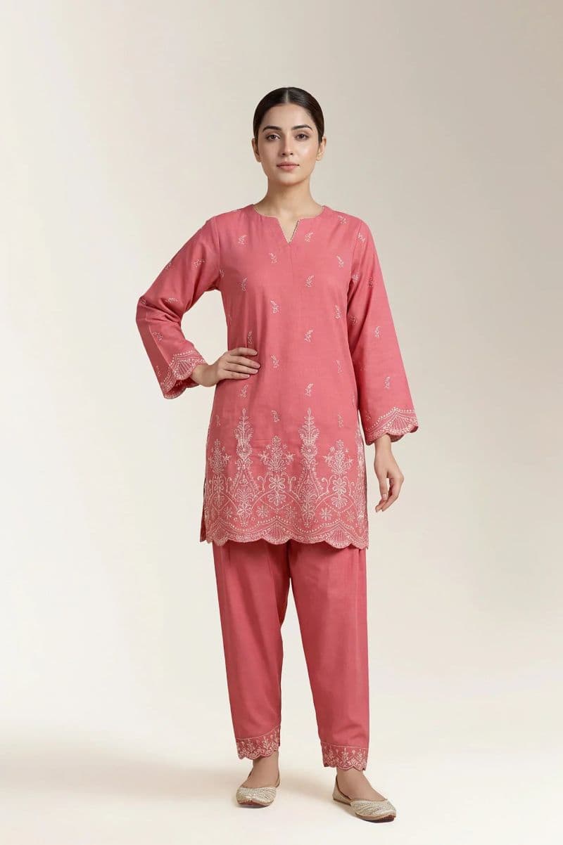 Embroidered 2PC